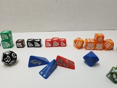 TSR Dragon Dice 36 Count Lot Adventure Fantasy Role Play Monster Rare Uncommon