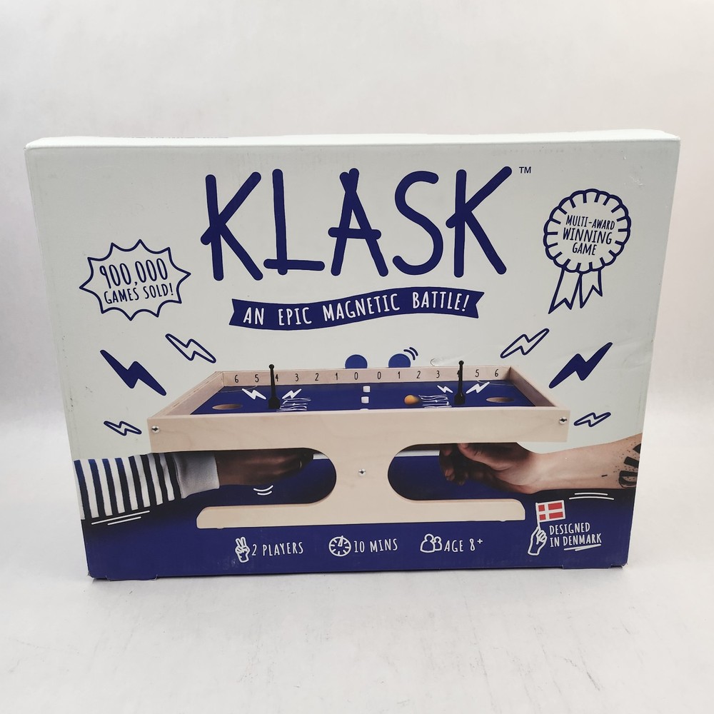 Klask Game An Epic Magnetic Battle Designed In Denmark Asmodee Sealed