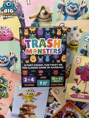 Trash Monsters – Card Game, Easy Number Sequencing Game with Fun Monsters | A…