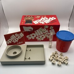 Vintage 1972 – Spill and Spell COMPLETE Parker Brothers Classic Letter Word Game