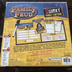 Family Feud Quirky Family Edition Game New Sealed