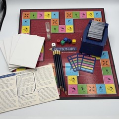 Vintage 2000 Pictionary The Game Of Quick Draw Board Game – 100% Complete