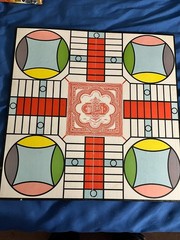 Parcheesi “A Royal Game of India” Board Replacement – Selchow & Righter 1938