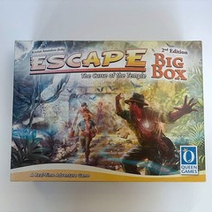 Escape – The Curse of the Temple 2nd Edition Board Game Big Box with 10 Queenies