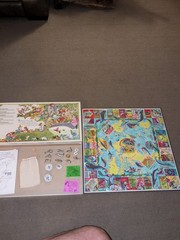 Animal Town Save the Whales Board Game Toy Waldorf Hearth Song Cooperative 1978