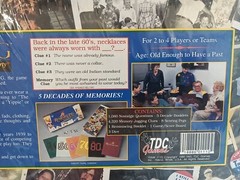 Reminiscing 1939-1989 Party Family Boardgame TDC Games Spin Trivia Memory Sealed