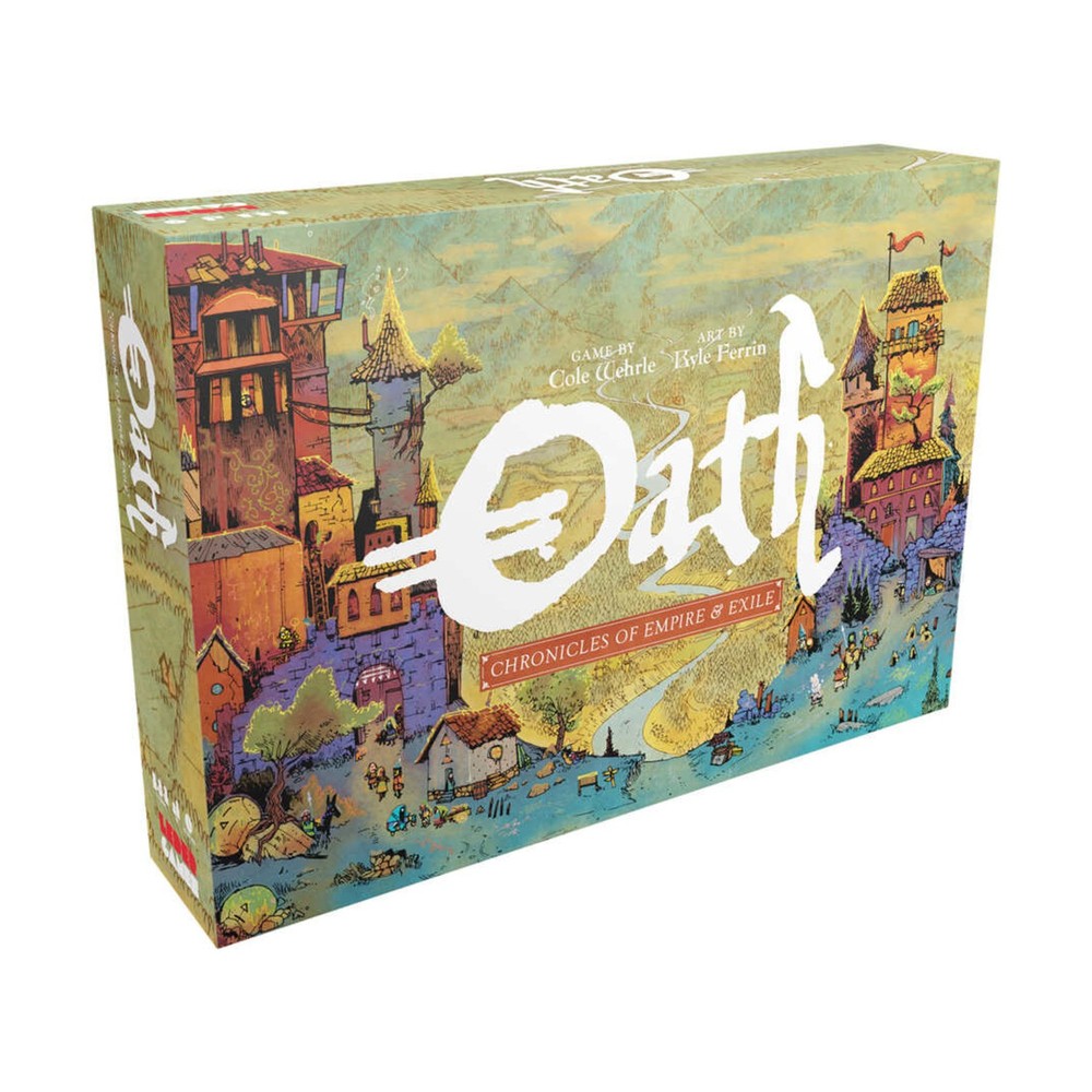 Leder Fantasy Board Game Oath – Chronicles of Empire & Exile Box VG+/NM