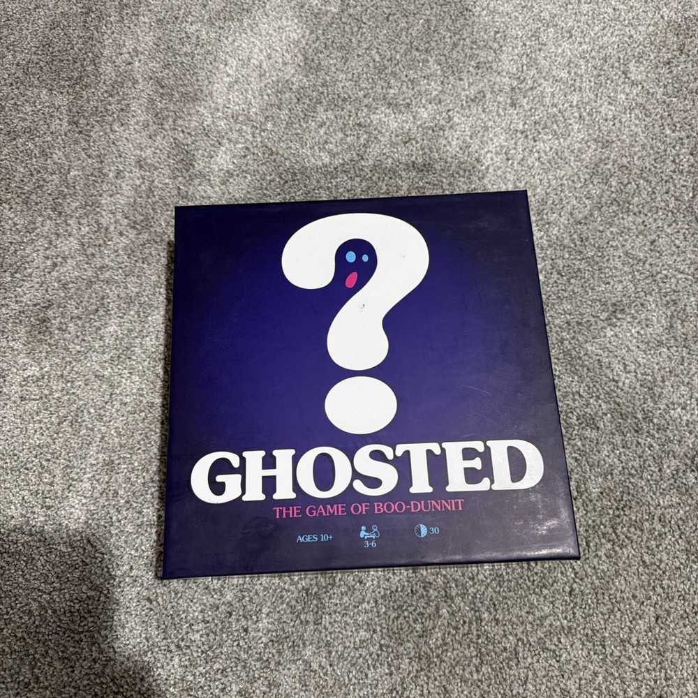 Ghosted: The Game of Boo-Dunnit Family Mystery Game with Big G Creative Ghost