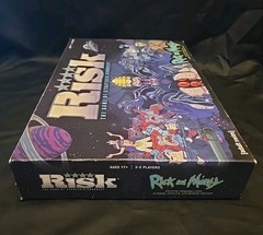 Risk Rick and Morty Board Game Adult Swim Strategy Ages 17+ 3-5 Complete