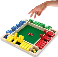 Portable Shut The Box Game – Engaging Math Fun for Home, Classroom & Parties