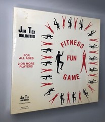 vtg 1985 Jim Tex Unlimited Fitness Fun Game For All Ages SEALED USA