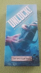 Unlock! Secret Adventures The Nautilus’ Traps expansion USED Space Cowboys