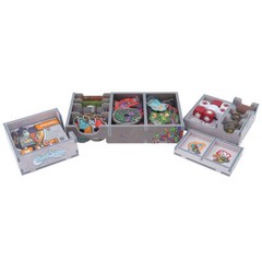 Folded Space Game Inserts for CoraQuest Board Game Insert Storage Solution