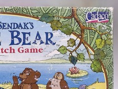 Maurice Sendak Little Bear Cadaco Make a Match Pre-School Game Complete Vtg 1999