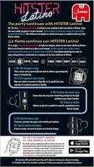 Jumbo Hitster – Latino, Fun Music Quiz Card Game, 2-10 Players – 300 Latin Musi