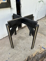 Mesa De Domino En Madera Costumizada De Bad Bunny Dtmf
