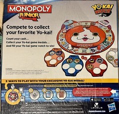 Hasbro Monopoly Junior Yokai Yo-kai Watch Edition Kids Boardgame Torn Shrinkwrap
