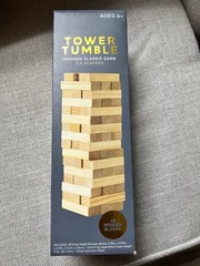 Tumbling Tower Game Wooden