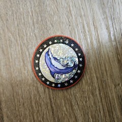 Vintage 1990s Mix Lot of 150 Pogs and 1 Metal Slammers Plus Binder Sleeves