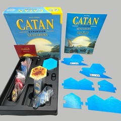 Catan Expansion Seafarers 2016 PLUS 5-6 Player Expansion Set Complete Used/New