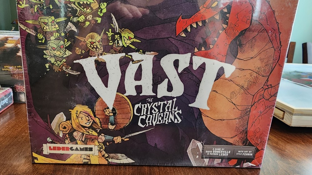 Vast: The Crystal Caverns by Leder Games (New but opened)