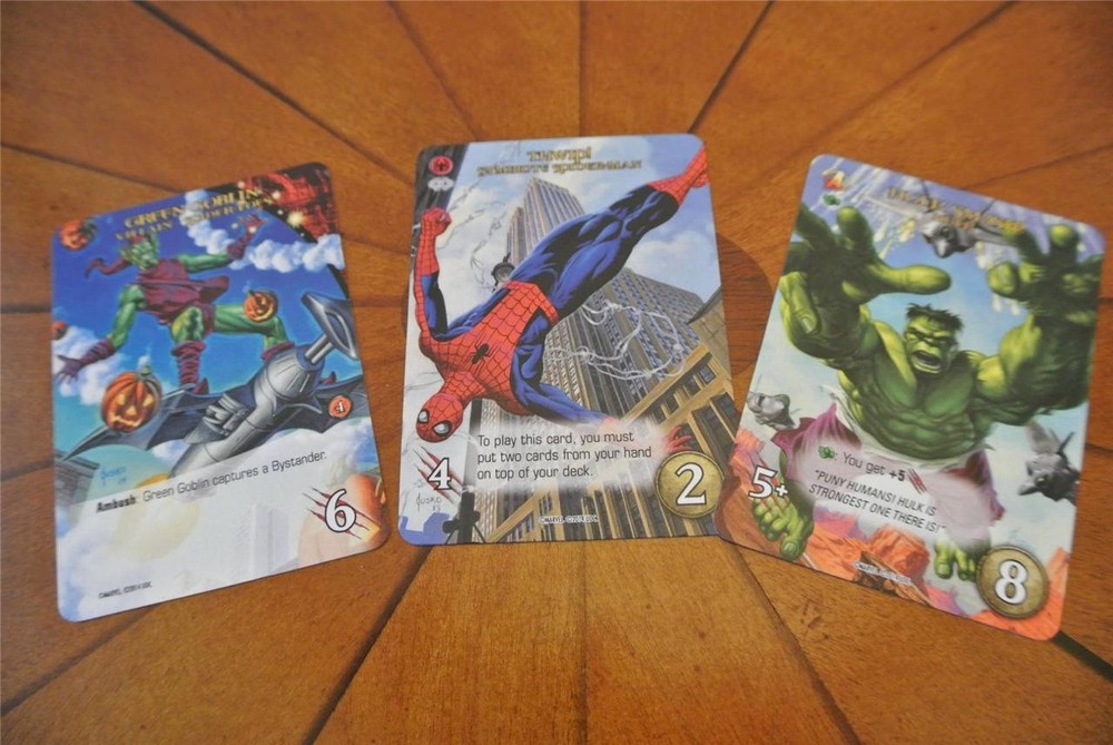 MARVEL Legendary MASTERPIECE Green Goblin Hulk Spider Man Promo Preorder Bonus