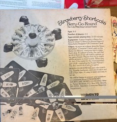 Strawberry Shortcake Vintage 80’s Complete Berry Go Round Game Retro Kids