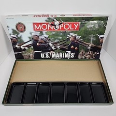Monopoly U.S. Marines Corps USMC Edition Military Board Game 2005 Hasbro