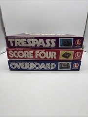 Vintage Lakeside Board Game Lot Trespass Score Four Overboard AS-IS Untested
