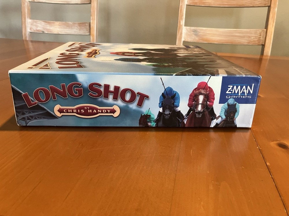 Long Shot Game Z-MAN Games 2009 Horse Racing Board Game Good condition