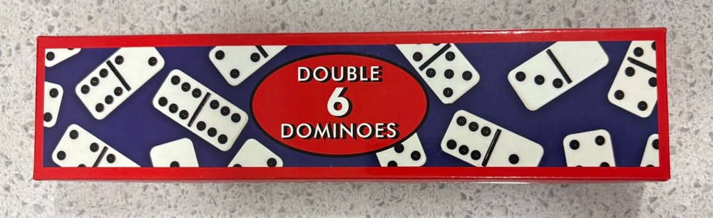 Vintage 28 Double 6 Dominoes Set in Box WRAPPED IN BOX SHIPS FREE! ! !