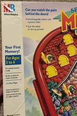 Vintage 1990- Milton Bradley MEMORY Spin & Match Game!