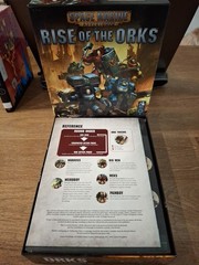 Games Workshop Space Marine Adventures Board Game Rise Of The Orks *Missing Figs