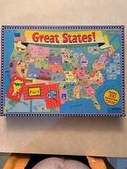 Great States Board Game International Playthings 1999 Geography New Sealed NIB