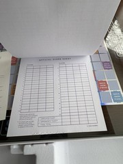Scrabble AURA Edition Glass Turntable W.S. Game Company Boardgame Box Complete