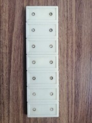 Vintage Domino game, USSR production of the 80s, box size 16×5 cm.