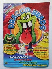 Nordic Dracco Heads sticker album – Gogo’s Crazy Bones-like