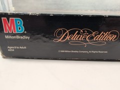 1989 Scrabble Deluxe Edition Turntable Board Game Milton Bradley #4034 Complete