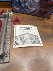 1986 Mattel Cathedral Board Game Strategic Battle Medieval City – Complete