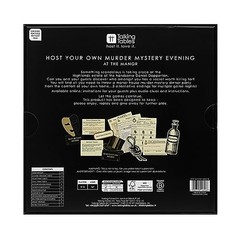 Talking Tables Reusable Murder Mystery at The Manor After Dinner Party Game Kit