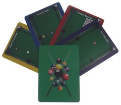 Skilliards Billiards Skill Building Game 52 Cards Solo Multiplayer Family Gift