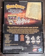 HeroQuest Return of the Witch Lord Quest Pack Expansion Avalon Hill New Sealed