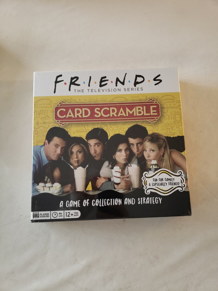 Friends The Television Series Card Scramble A Game of Collection And Strategy