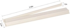 4PCS Mahjong Racks with Pushers White, American Mahjong All-in-one Tile Rack New