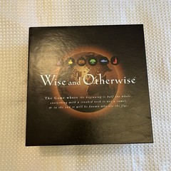 Wise and Otherwise Board Game – COMPLETE 1997 Trivia Party Word Family