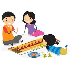 Funskool Kho-Kho: The Traditional Tag Game of INDIA Board Game Age 8+ F/S