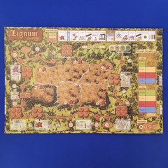 Lignum Board Game English/German 1st Ed. 2015 Complete Mucke Spiele Wood Themed