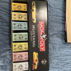 USAOpoly Monopoly Monopoly – Mustang 35th Anniversary Ed Box