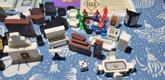 Mystery Mansion 1995 Electronic Talking Game Parts Furniture Figures Cards Only