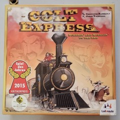 Ludonaute Colt Express Board Game, 3D Train, 2015 Spiel des Jahres, Western